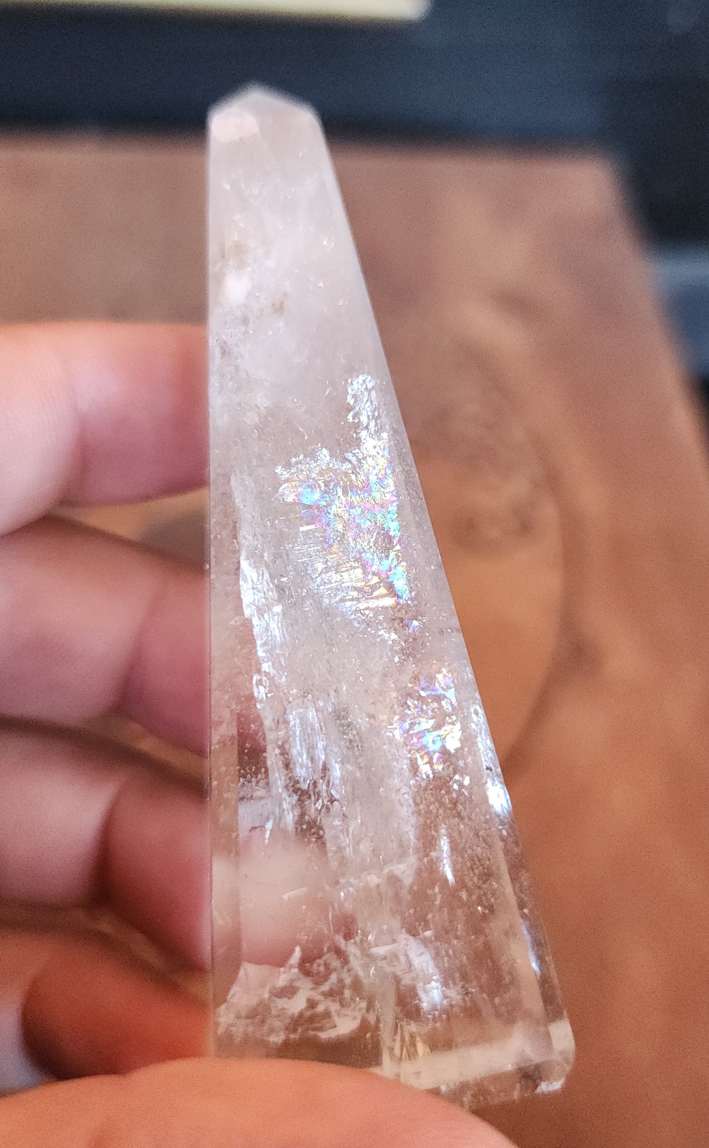 Clear Quartz Obelisk