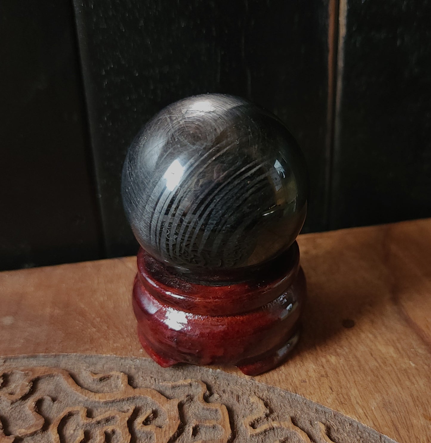 Hypersthene Sphere 4.1cm