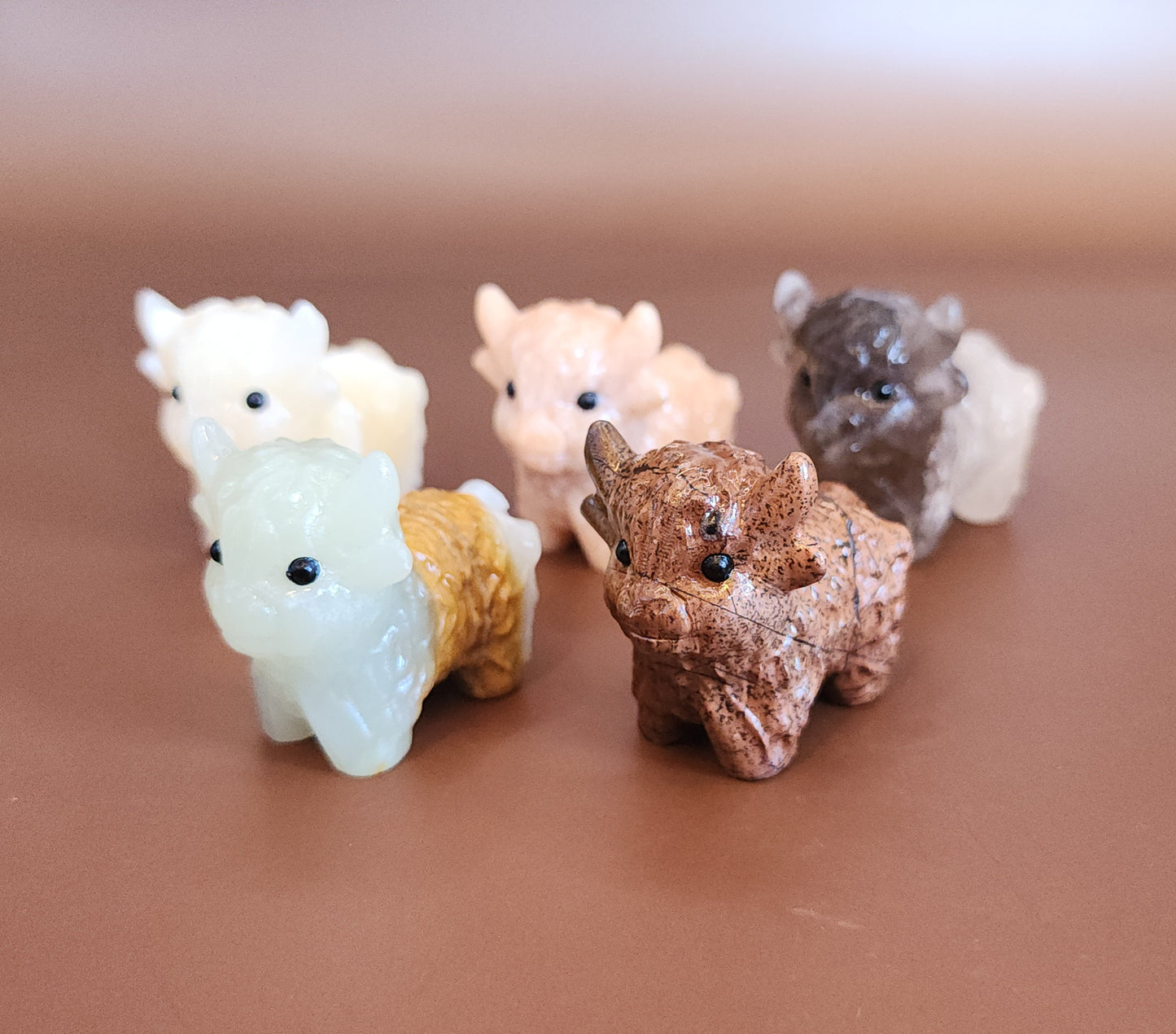 Highland Cow Carving - Mini