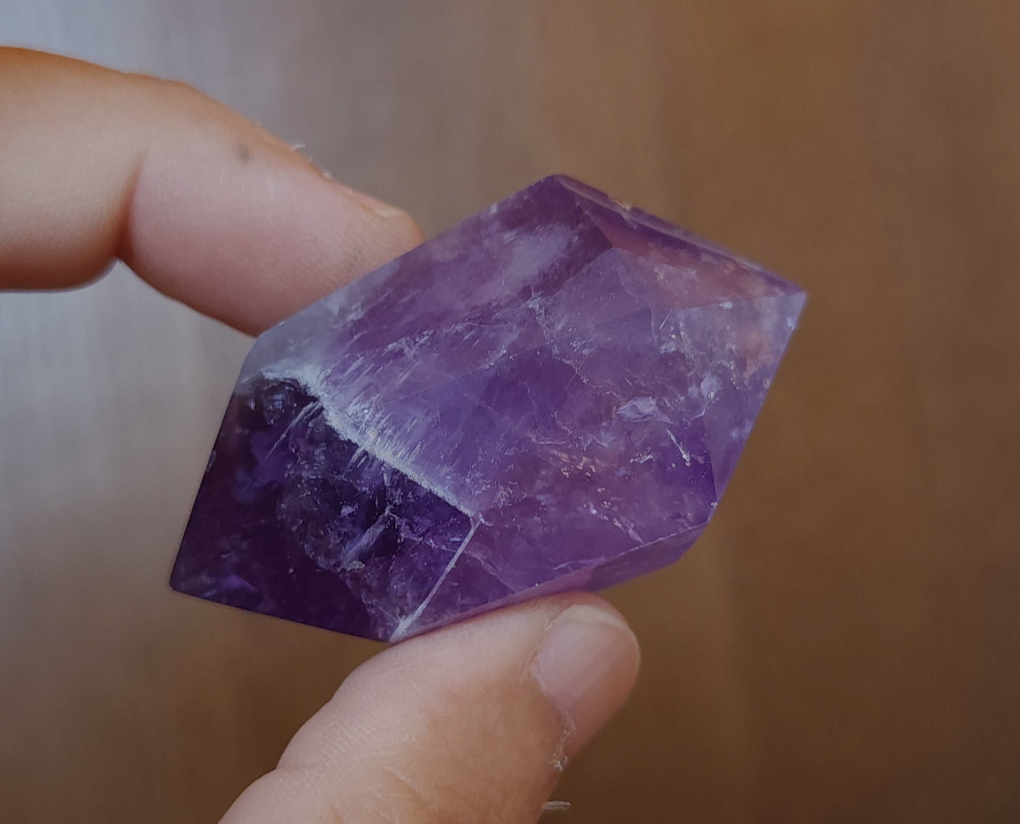 Double Terminated Amethyst