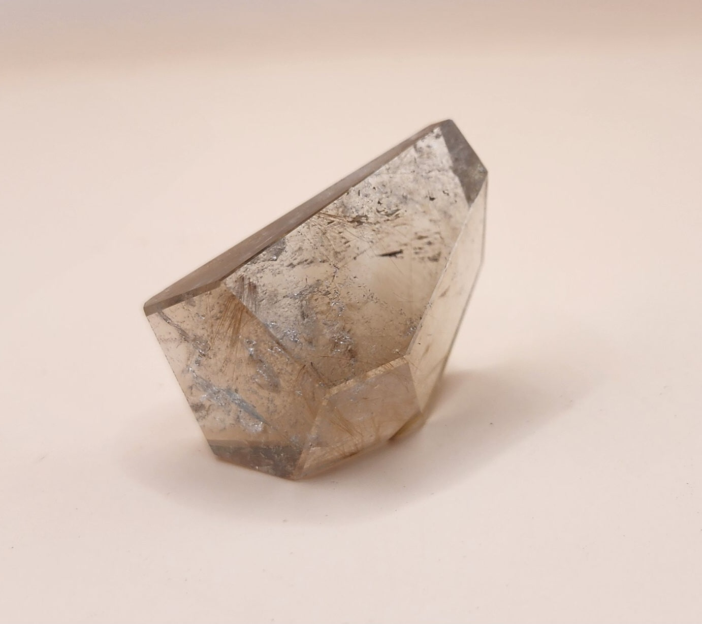 Golden Rutilated Smoky Quartz Freeform