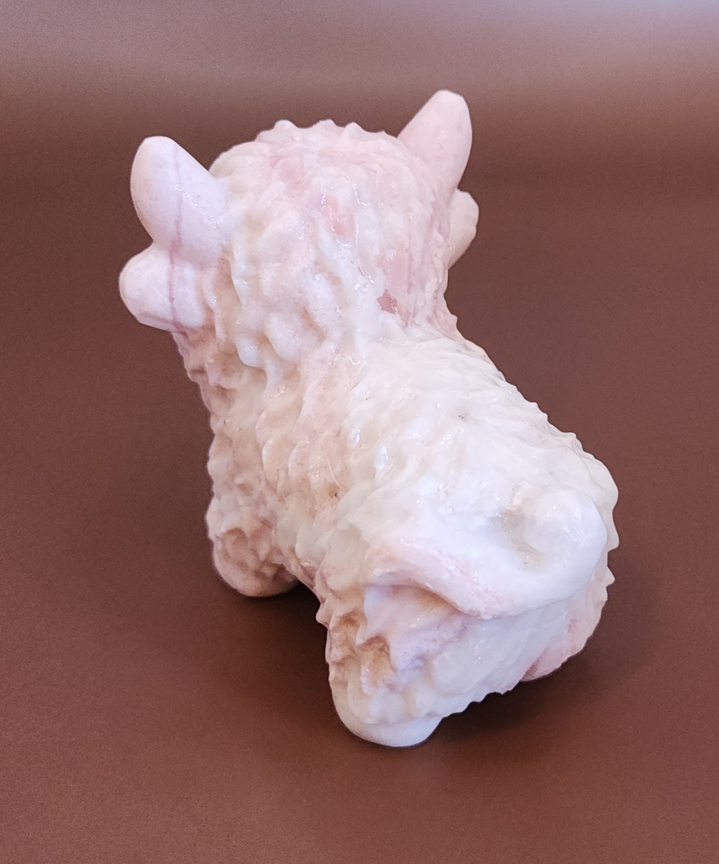 Highland Cow - Pink Opal