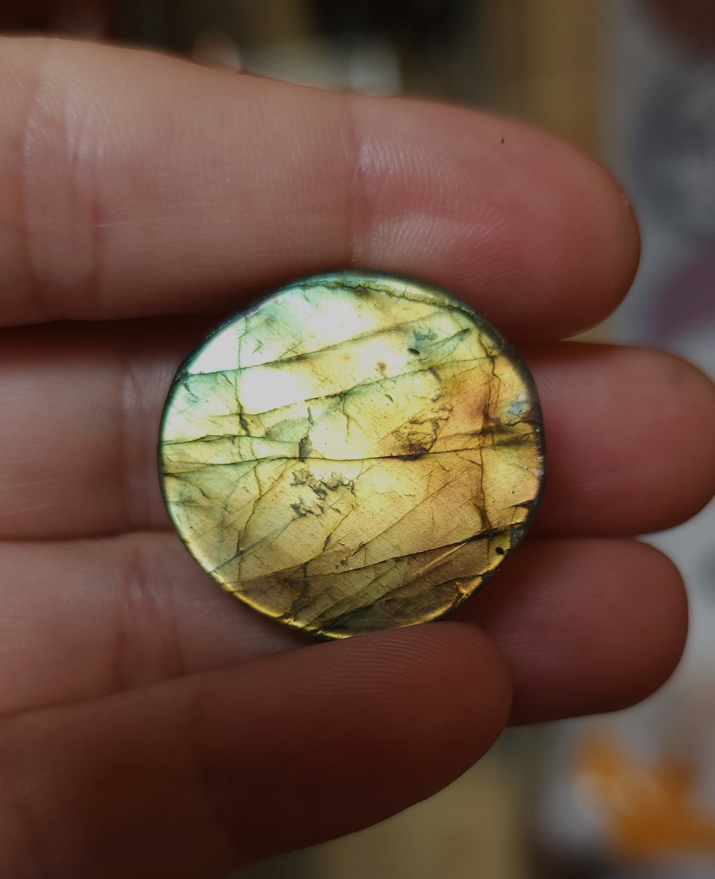 Celestial Labradorite Carving