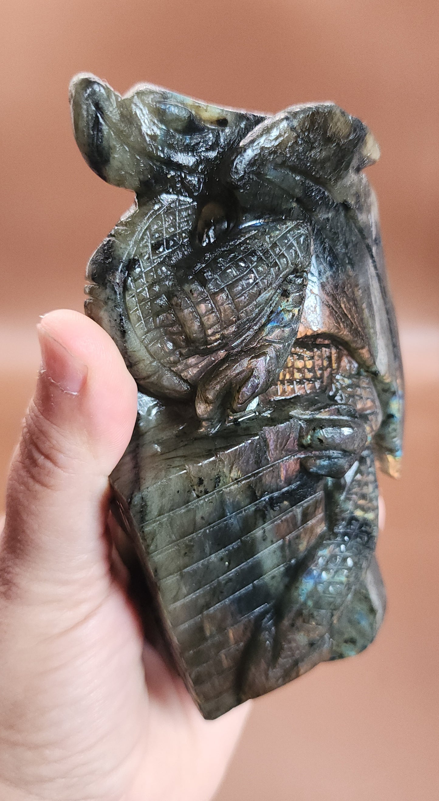Labradorite Dragon