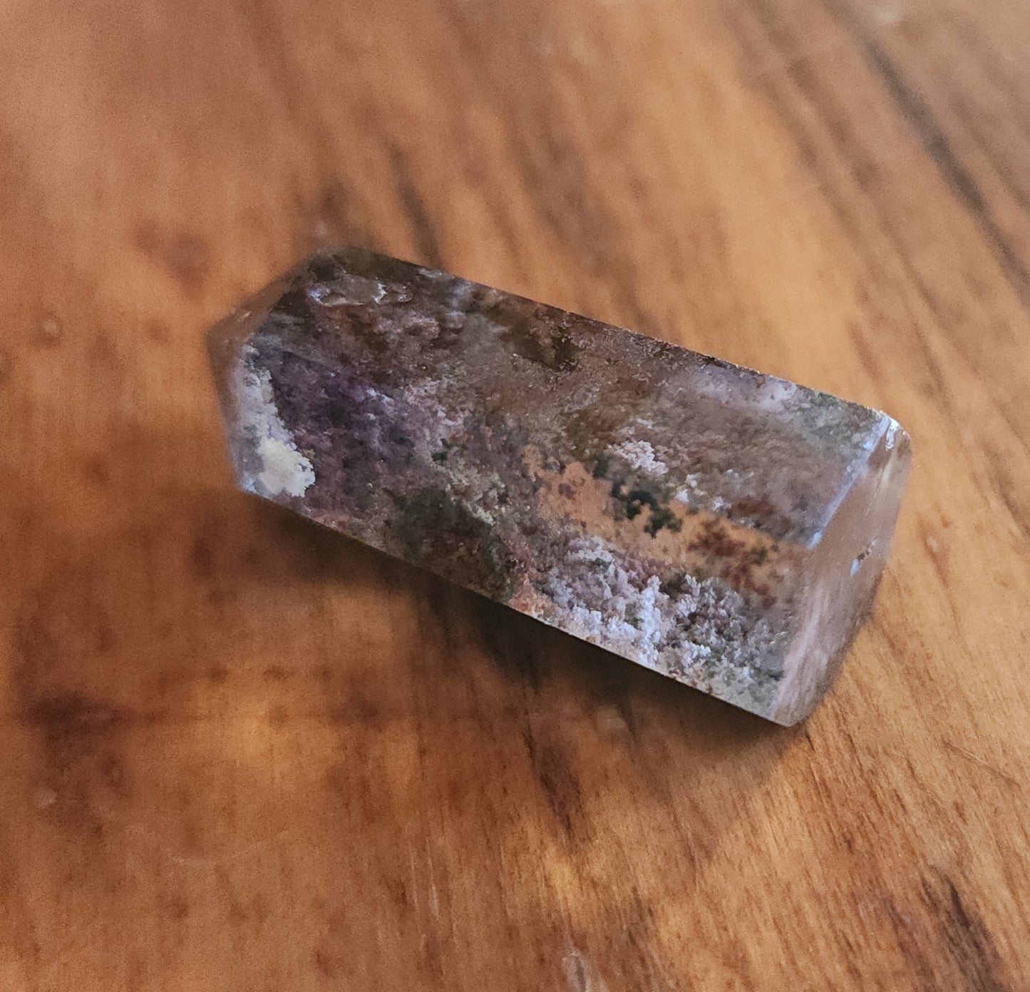 Lodolite Point AAA Garden Quartz