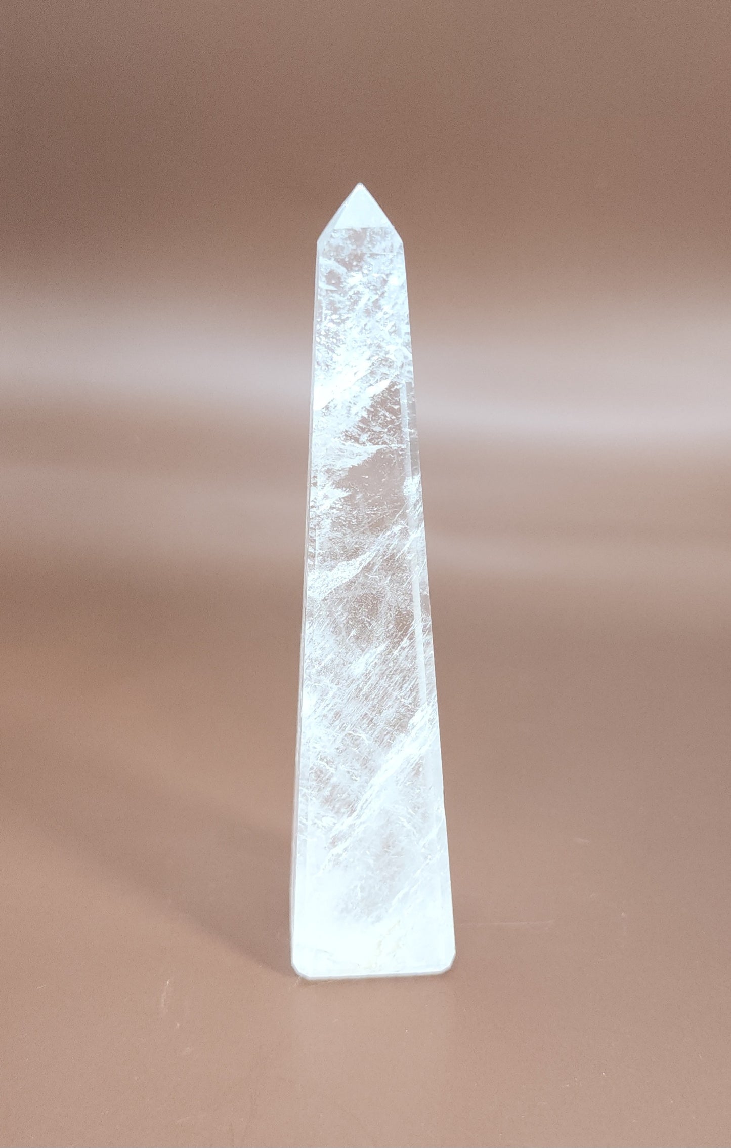 Clear Quartz Obelisk