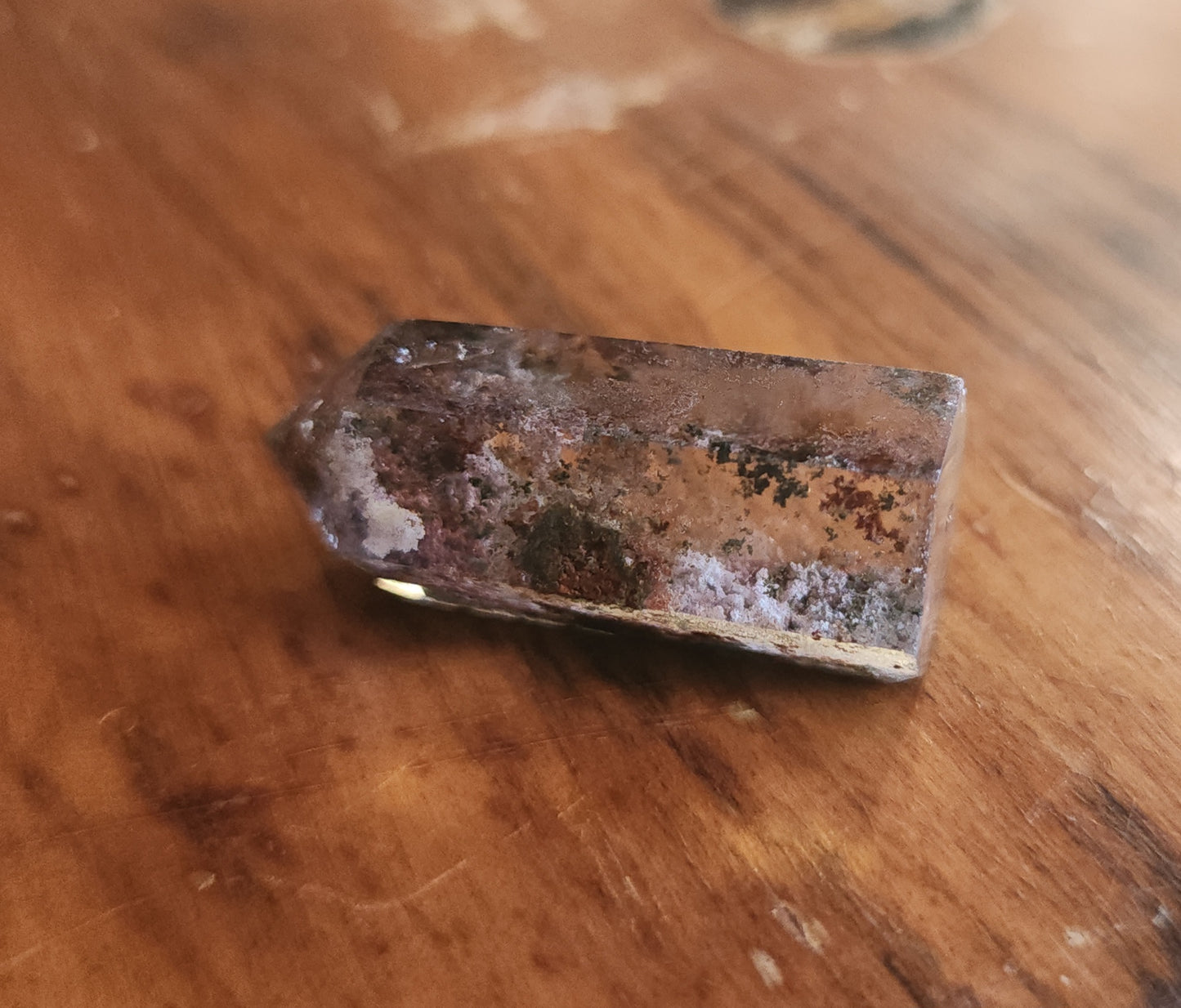 Lodolite Point AAA Garden Quartz