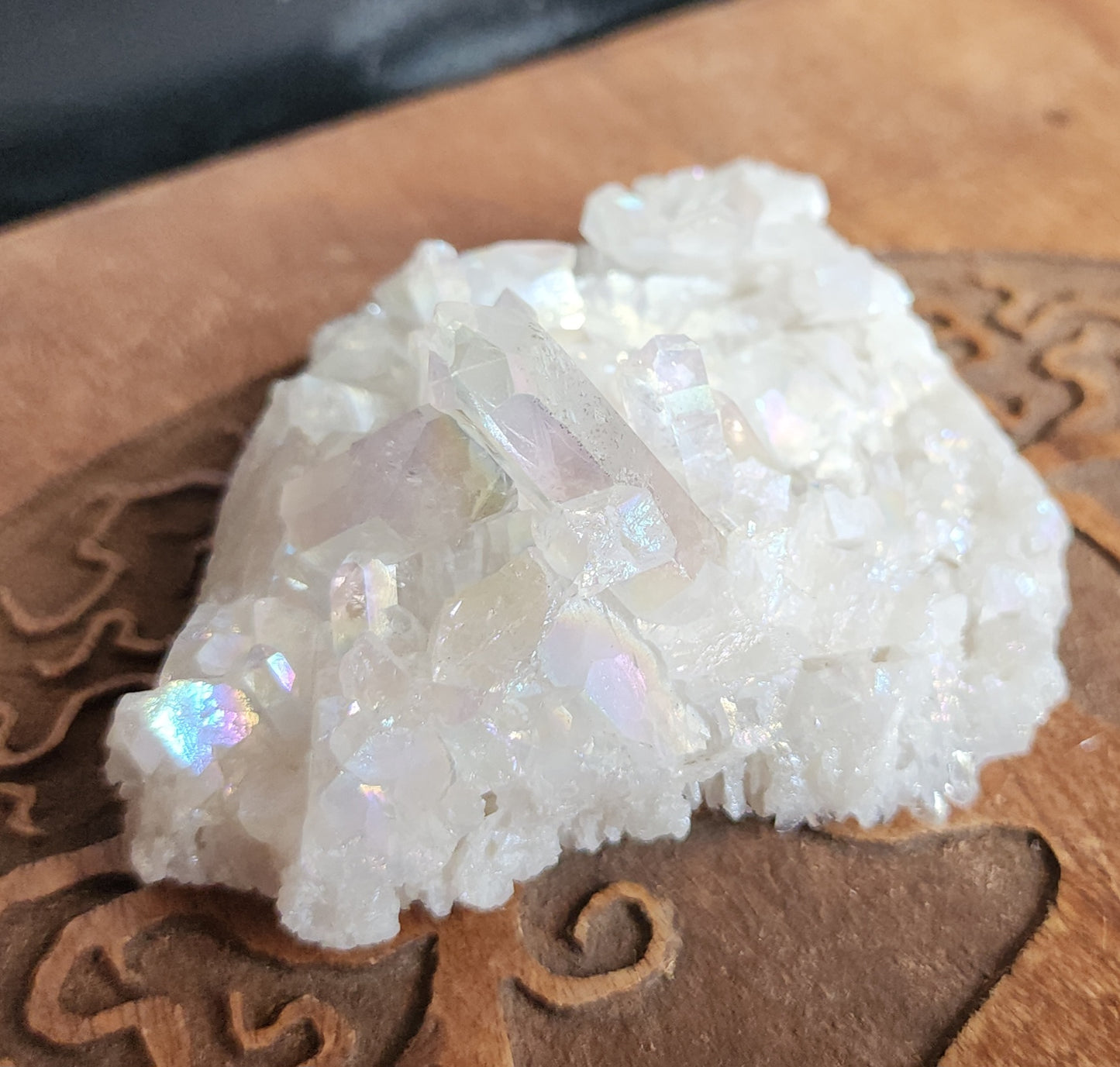 Angel Aura Quartz Cluster