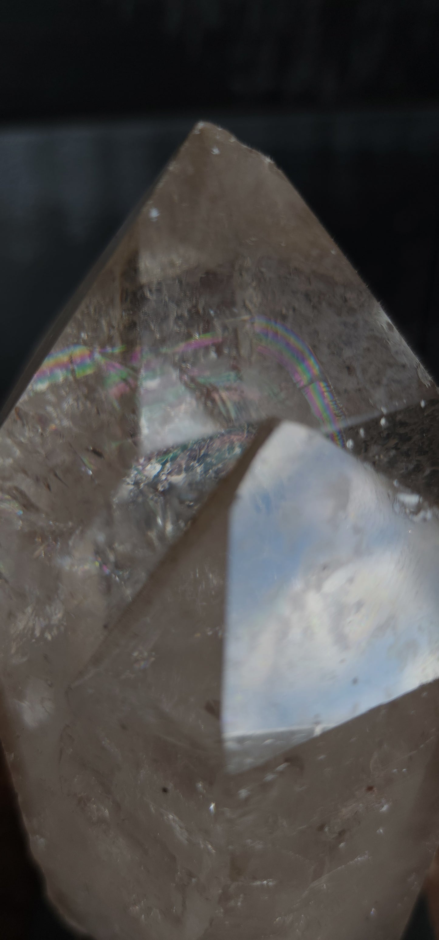 Smoky Twin Quartz Point With Base