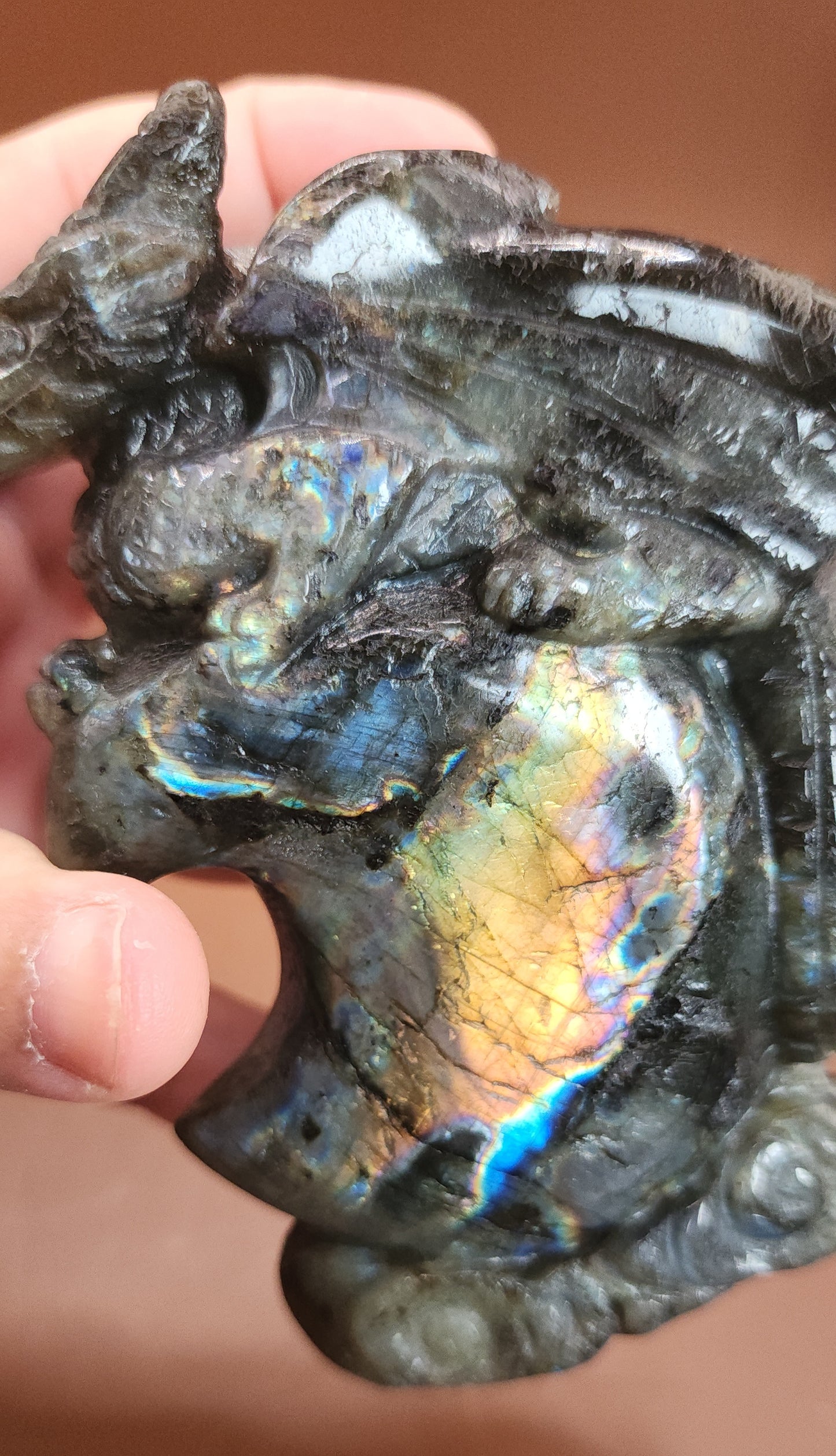 Labradorite Dragon