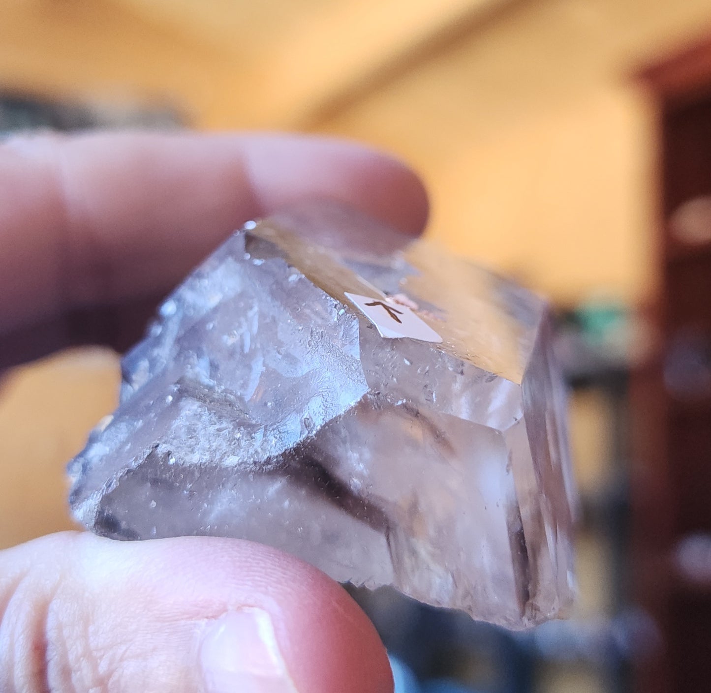 Enhydro Skeletal Quartz