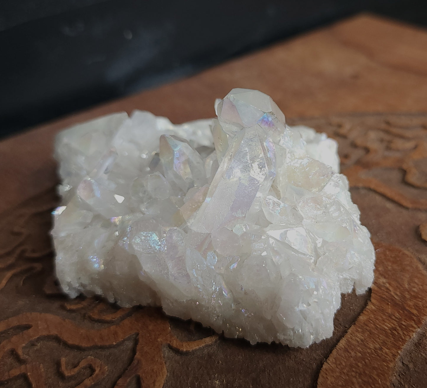 Angel Aura Quartz Cluster