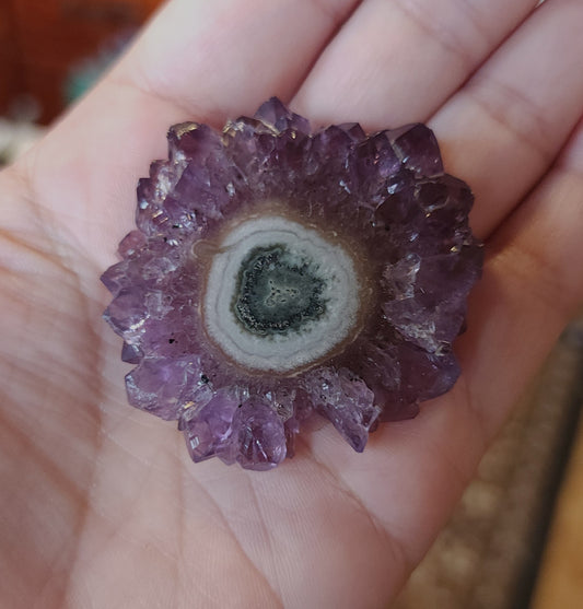 Amethyst Stalactite Slice