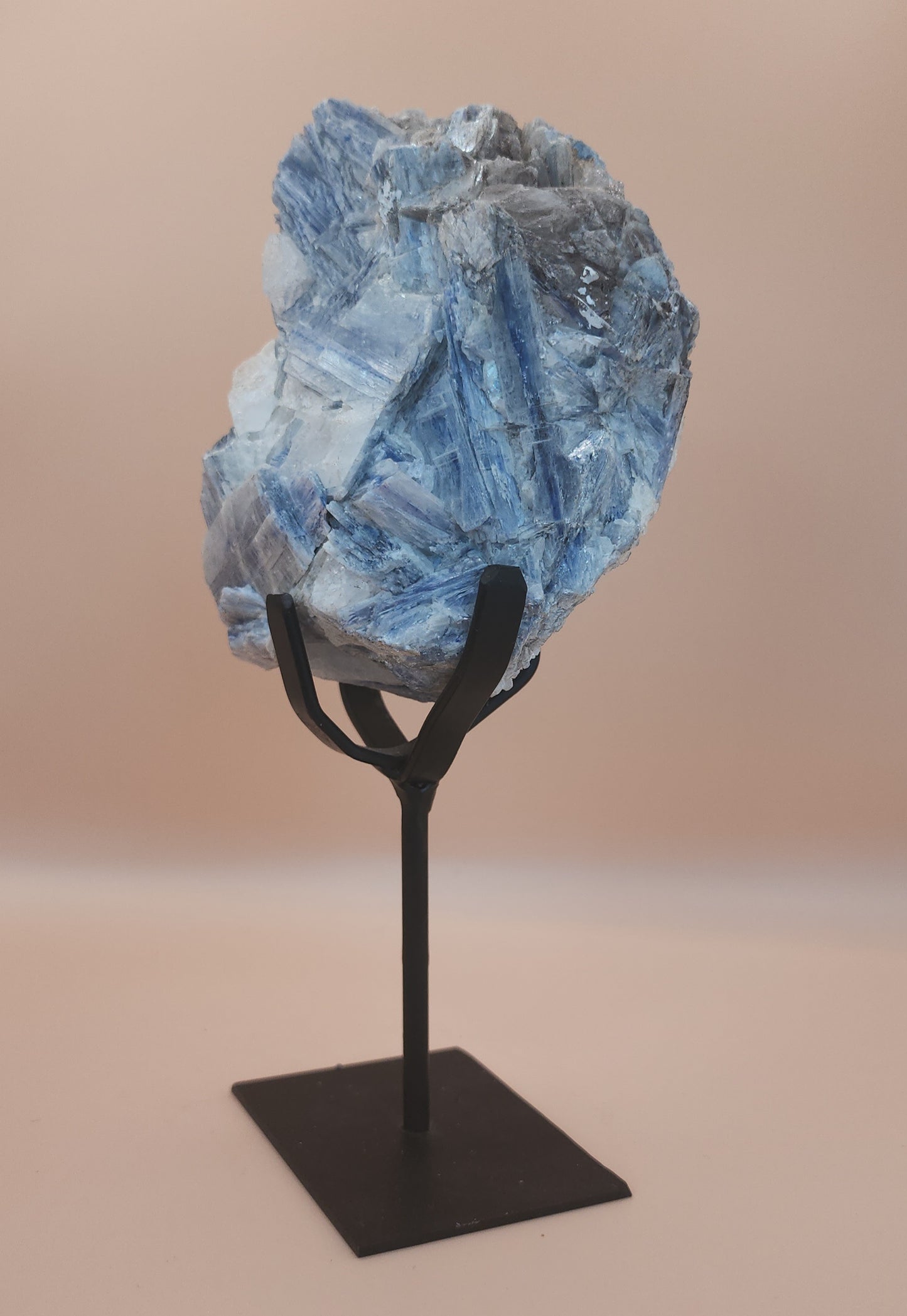 Kyanite, Clear & Smoky Quartz Specimen