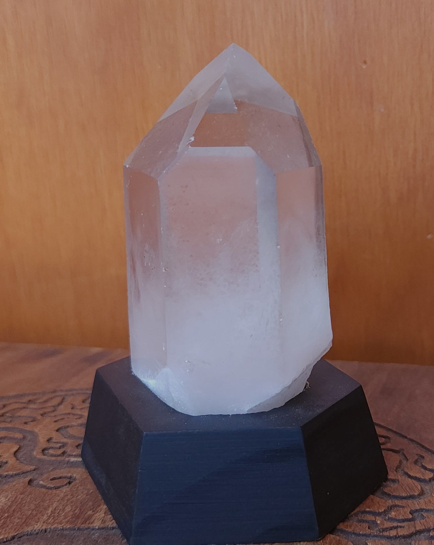 Clear Quartz Point With Base