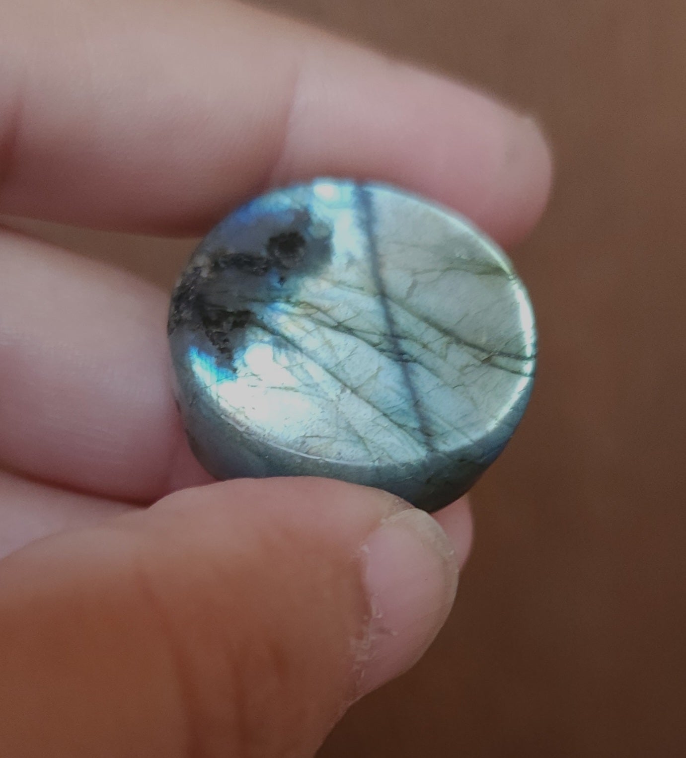Celestial Labradorite Carving