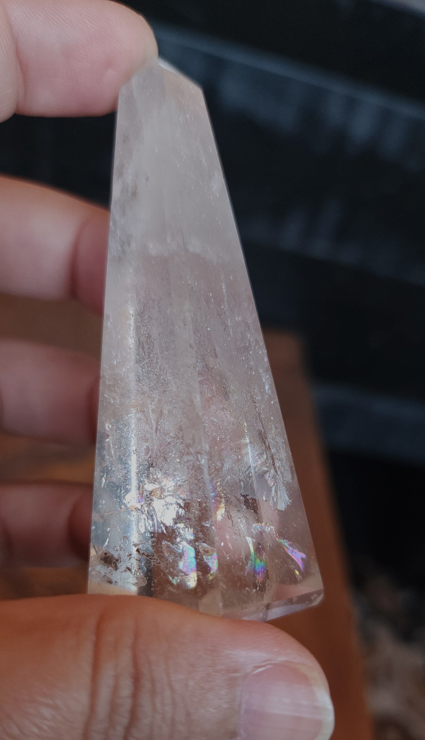 Clear Quartz Obelisk