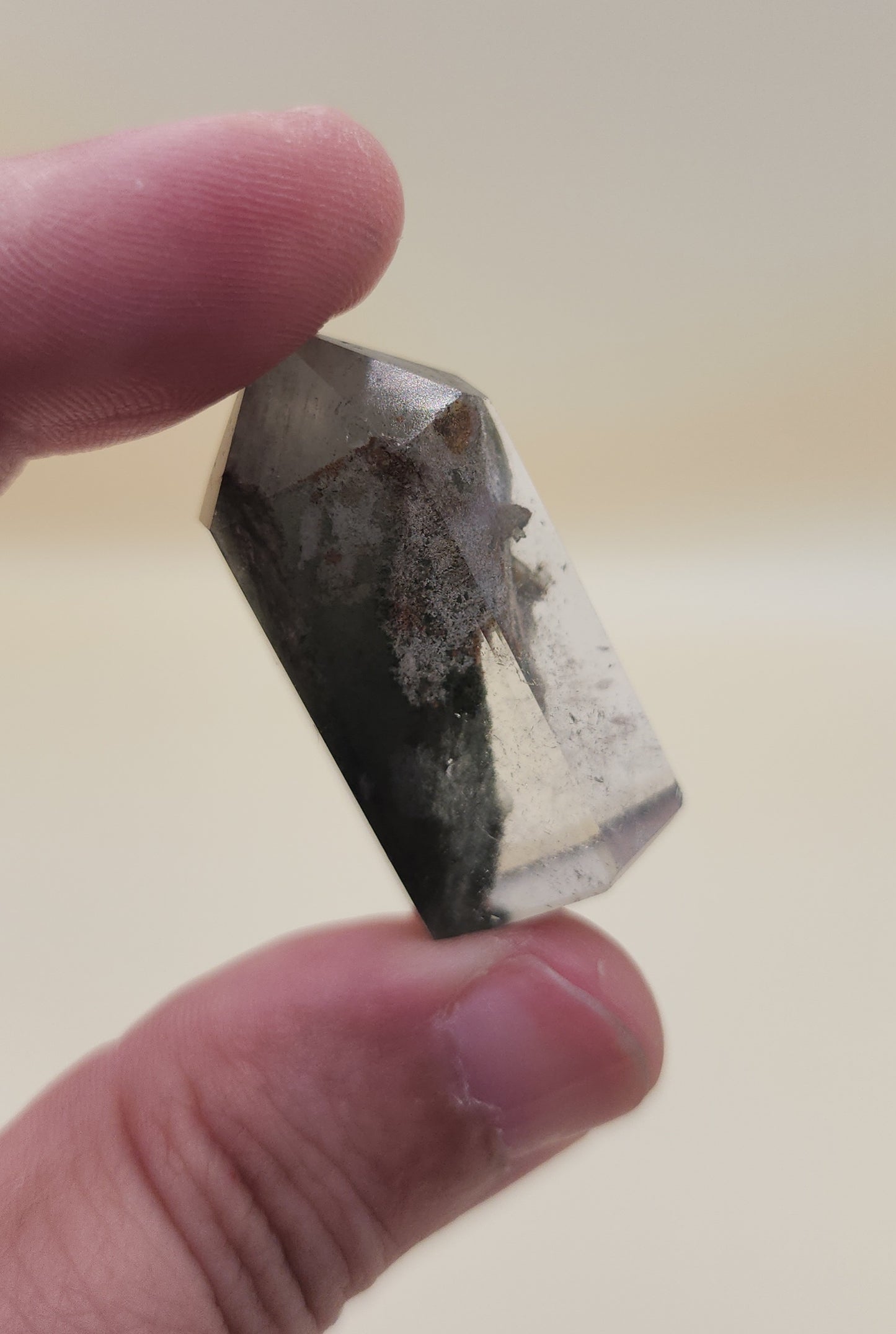 Lodolite Point AAA Garden Quartz