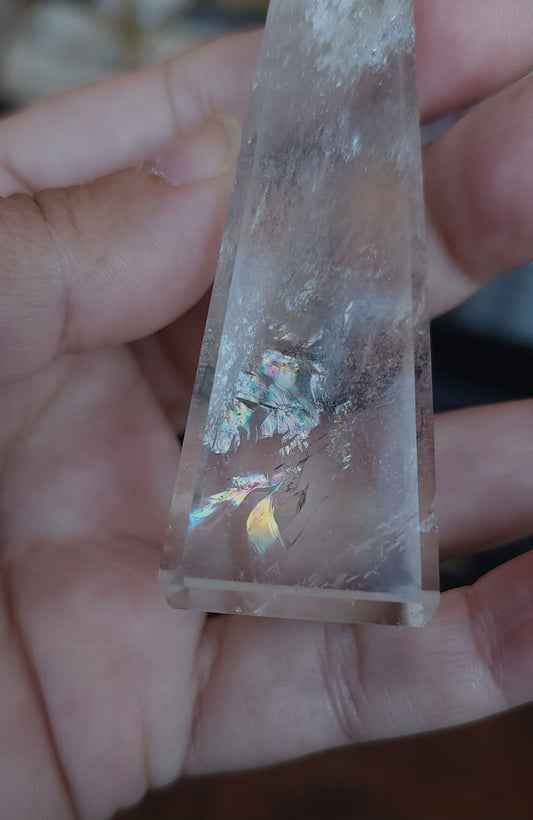 Clear Quartz Obelisk