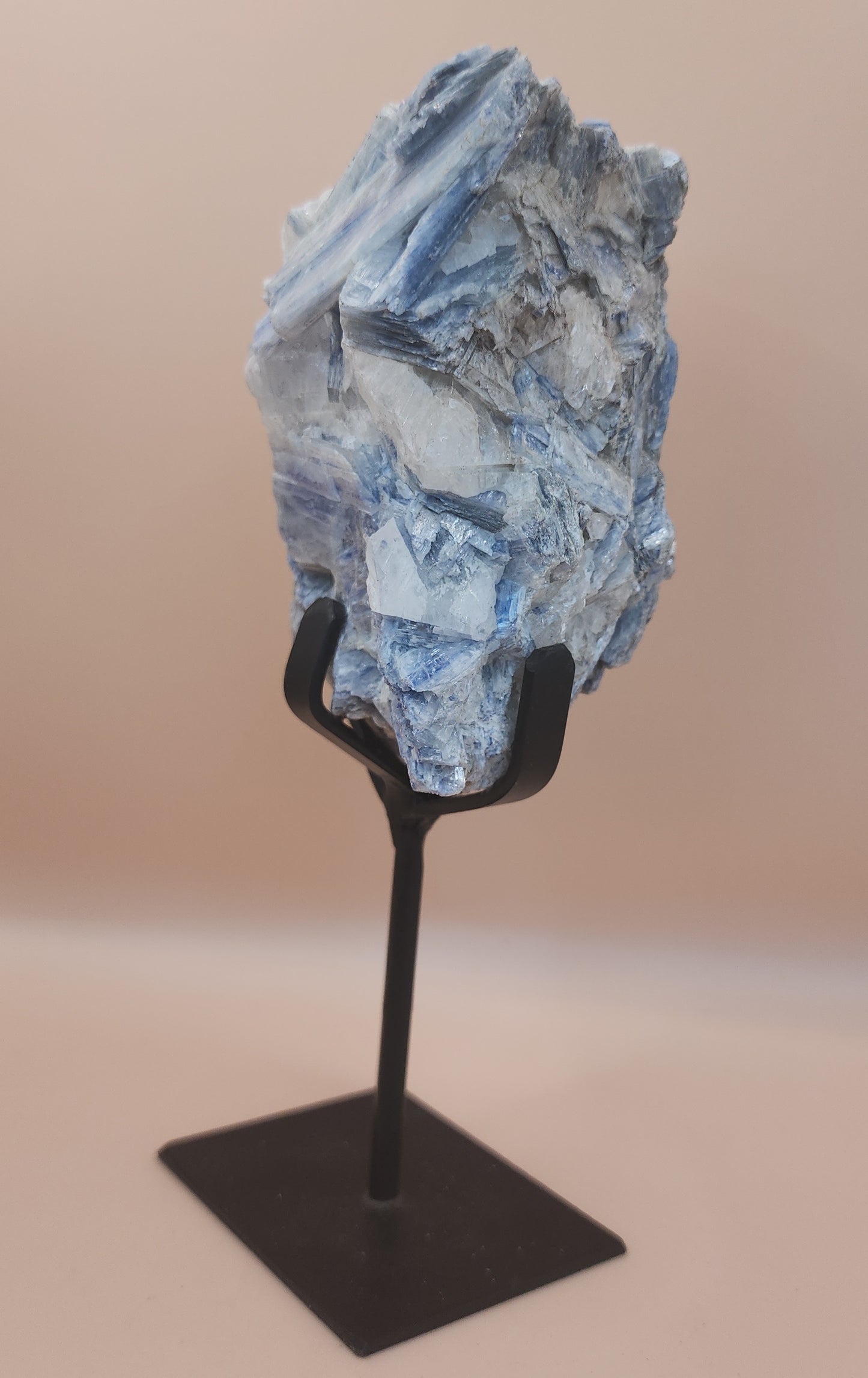 Kyanite, Clear & Smoky Quartz Specimen