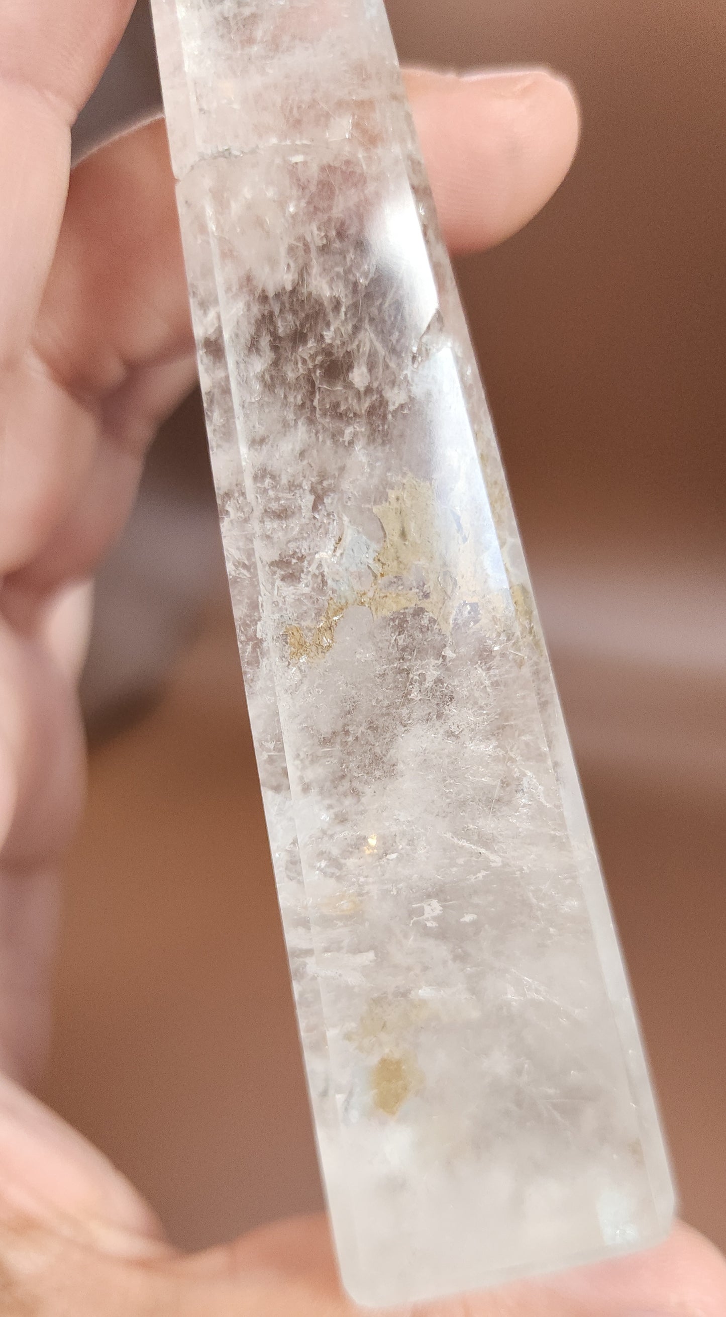 Rutilated Quartz Obelisk