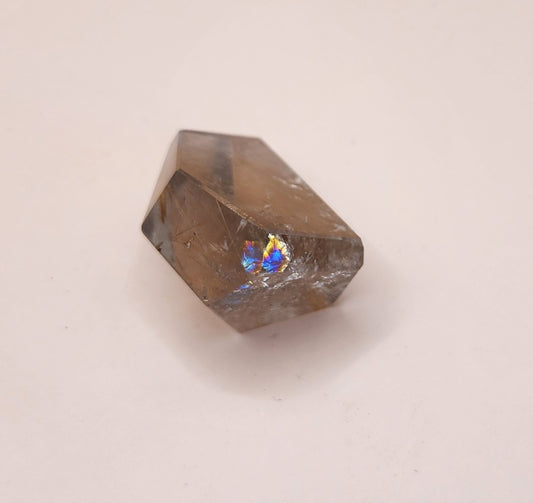 Golden Rutilated Smoky Quartz Freeform