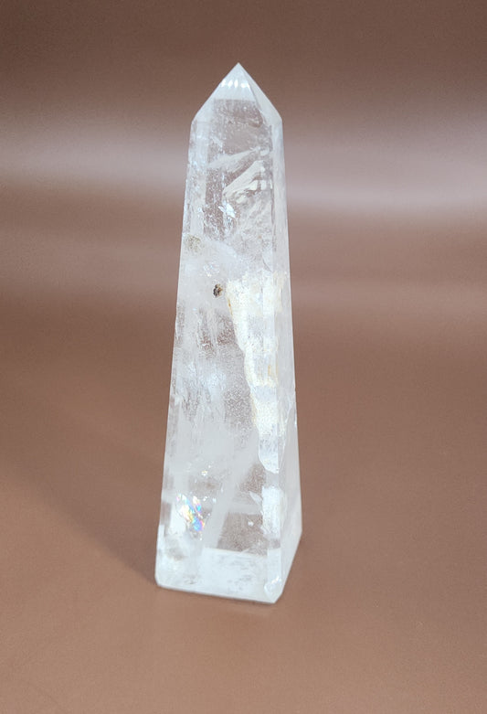 Clear Quartz Obelisk