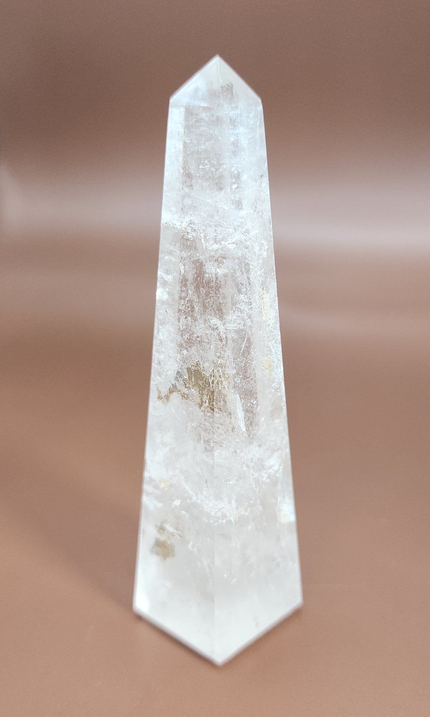 Rutilated Quartz Obelisk