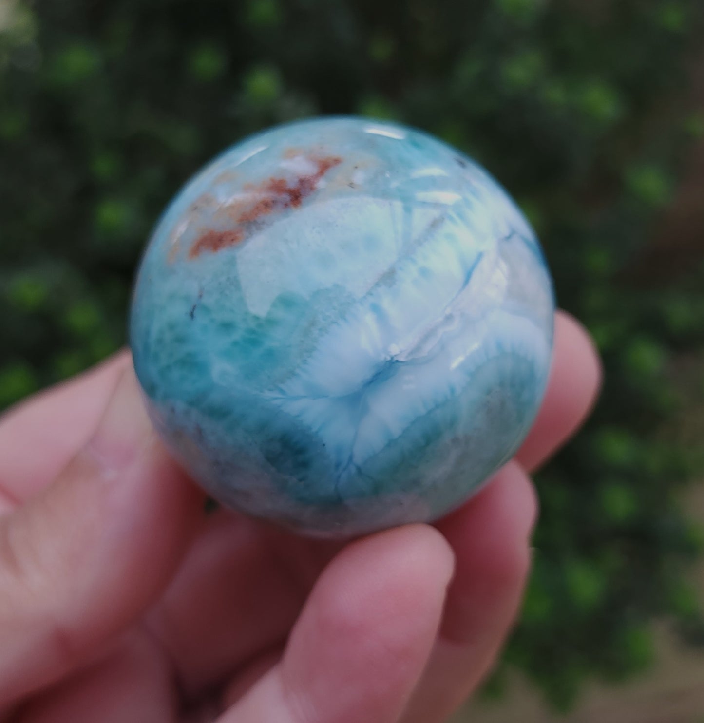 Larimar Sphere 4.1 cm