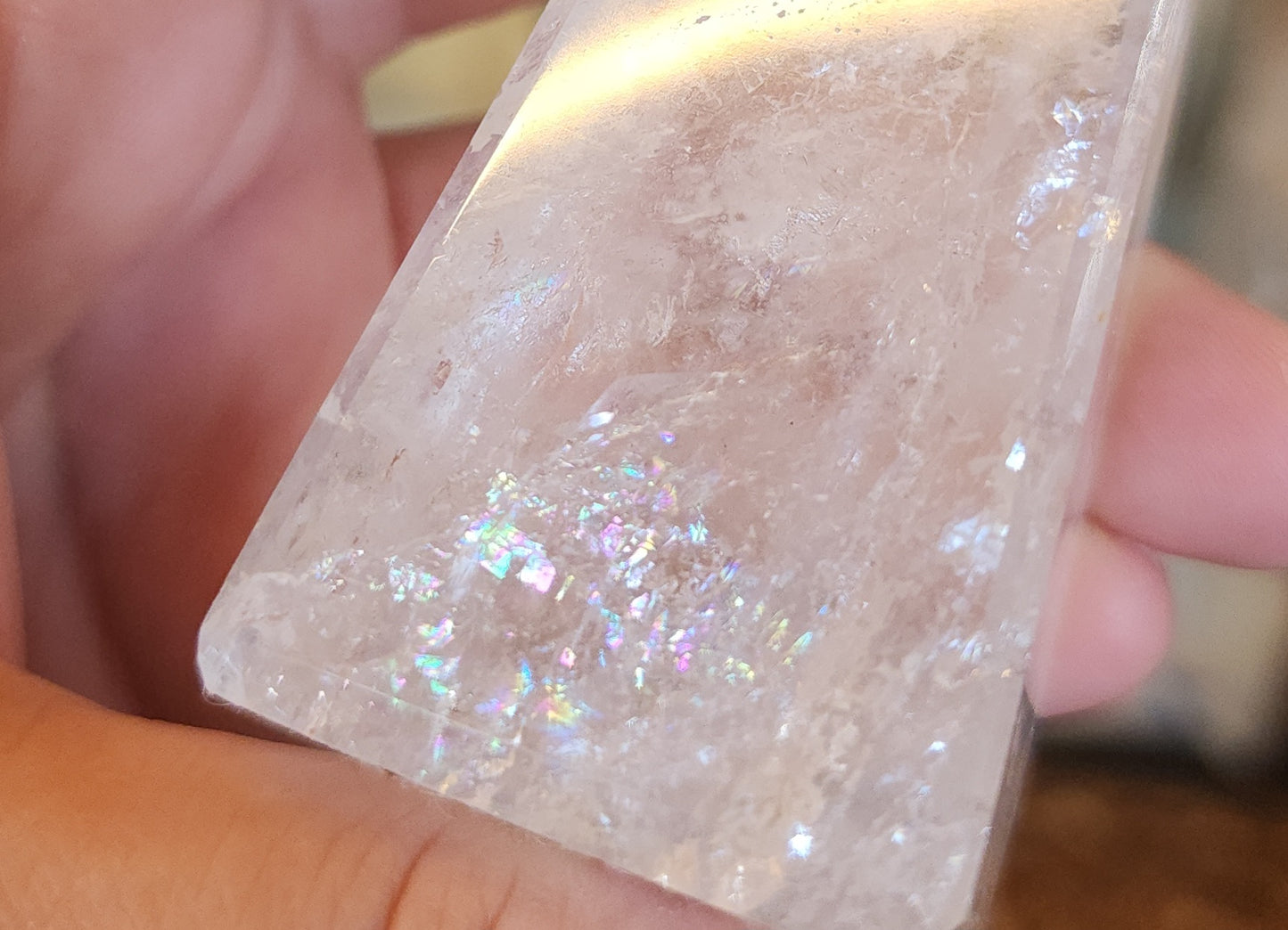 Clear Quartz Obelisk