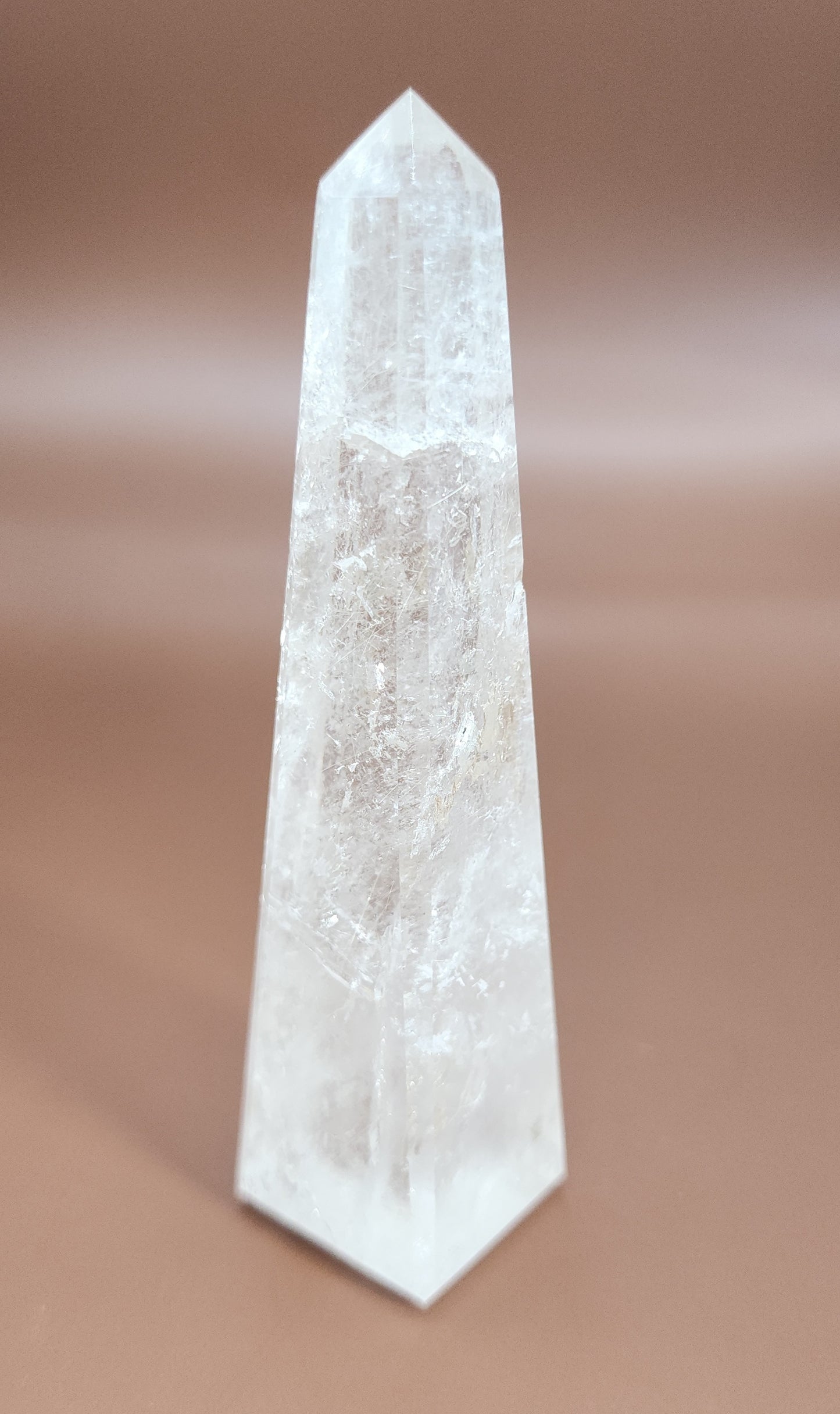 Rutilated Quartz Obelisk