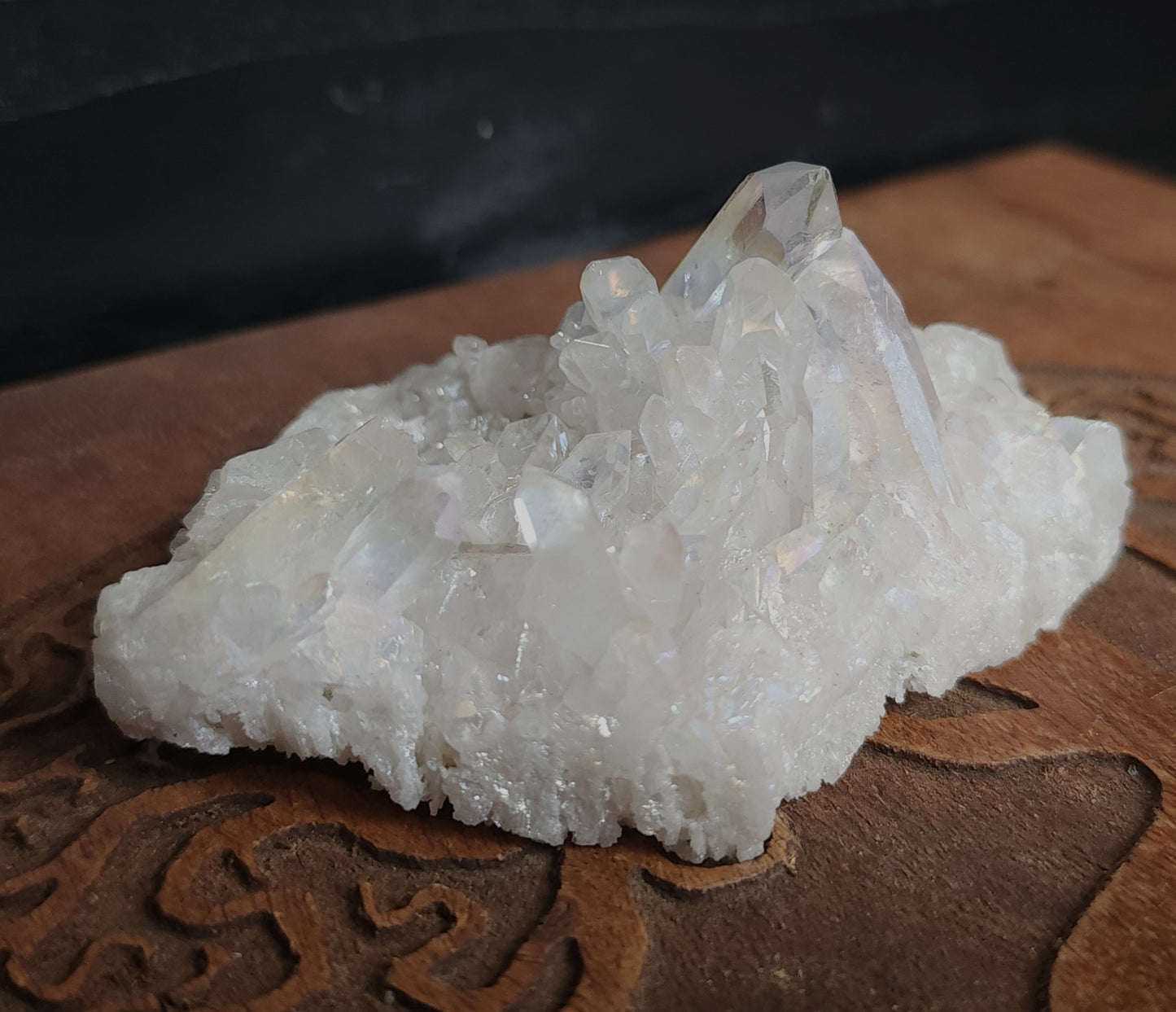Angel Aura Quartz Cluster