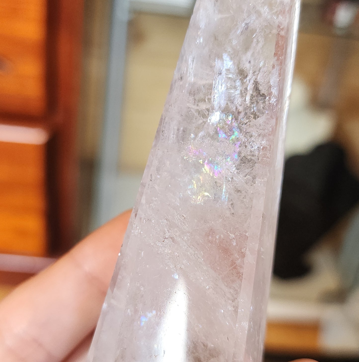 Clear Quartz Obelisk
