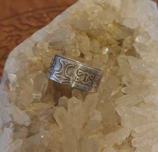 Mjölnir Sterling Silver Ring
