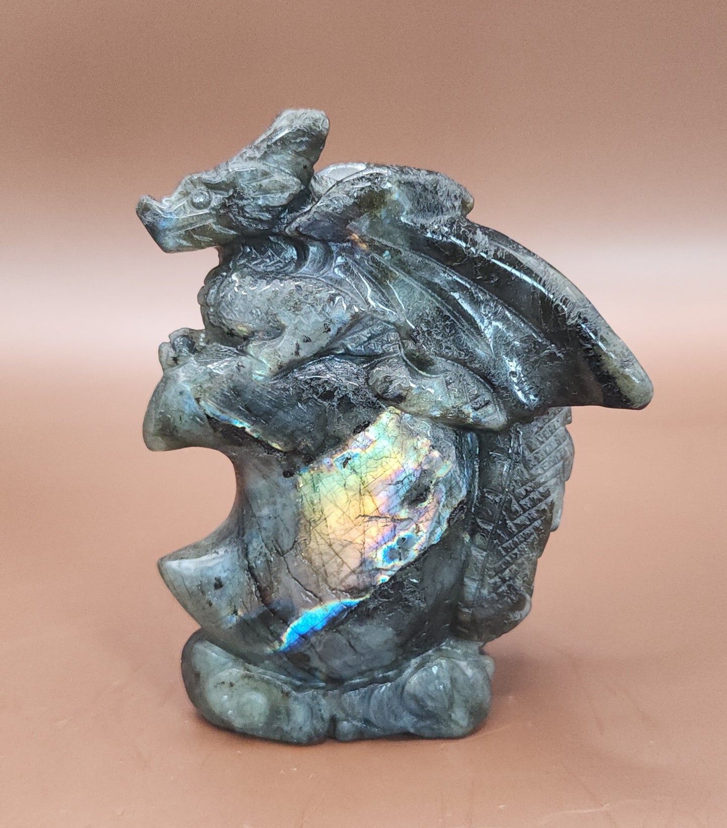 Labradorite Dragon