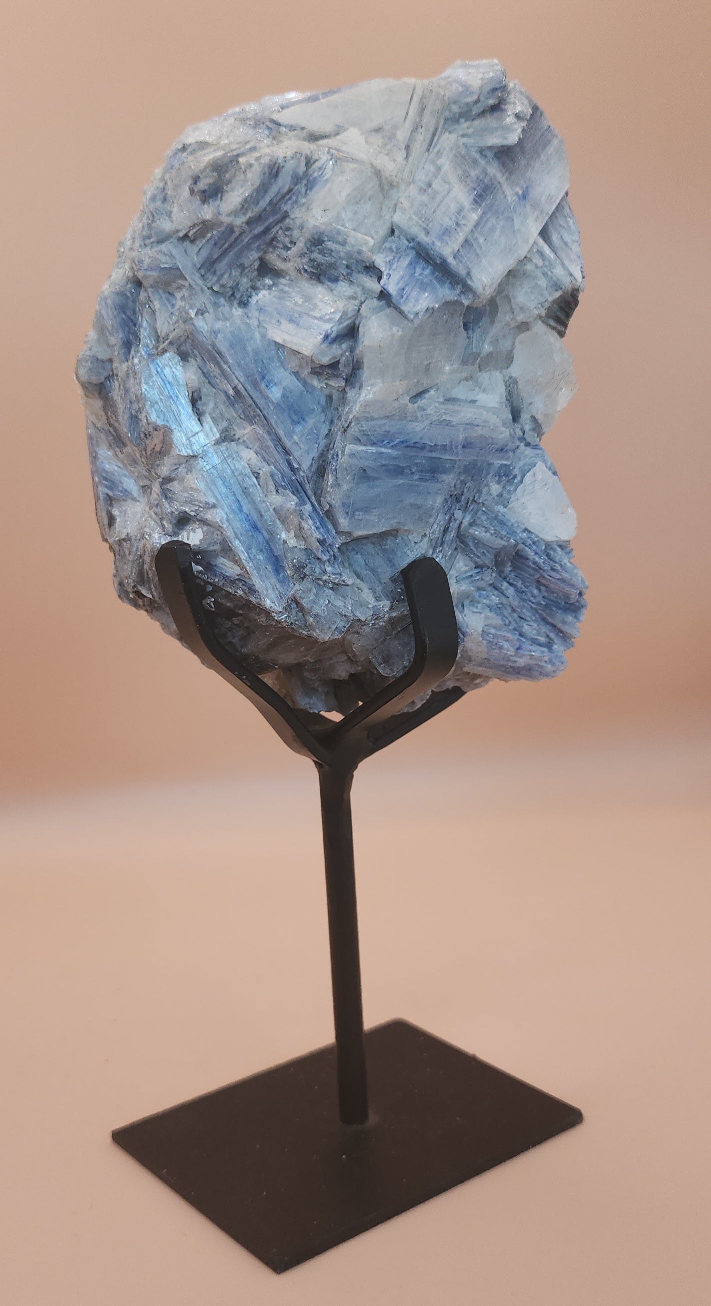 Kyanite, Clear & Smoky Quartz Specimen