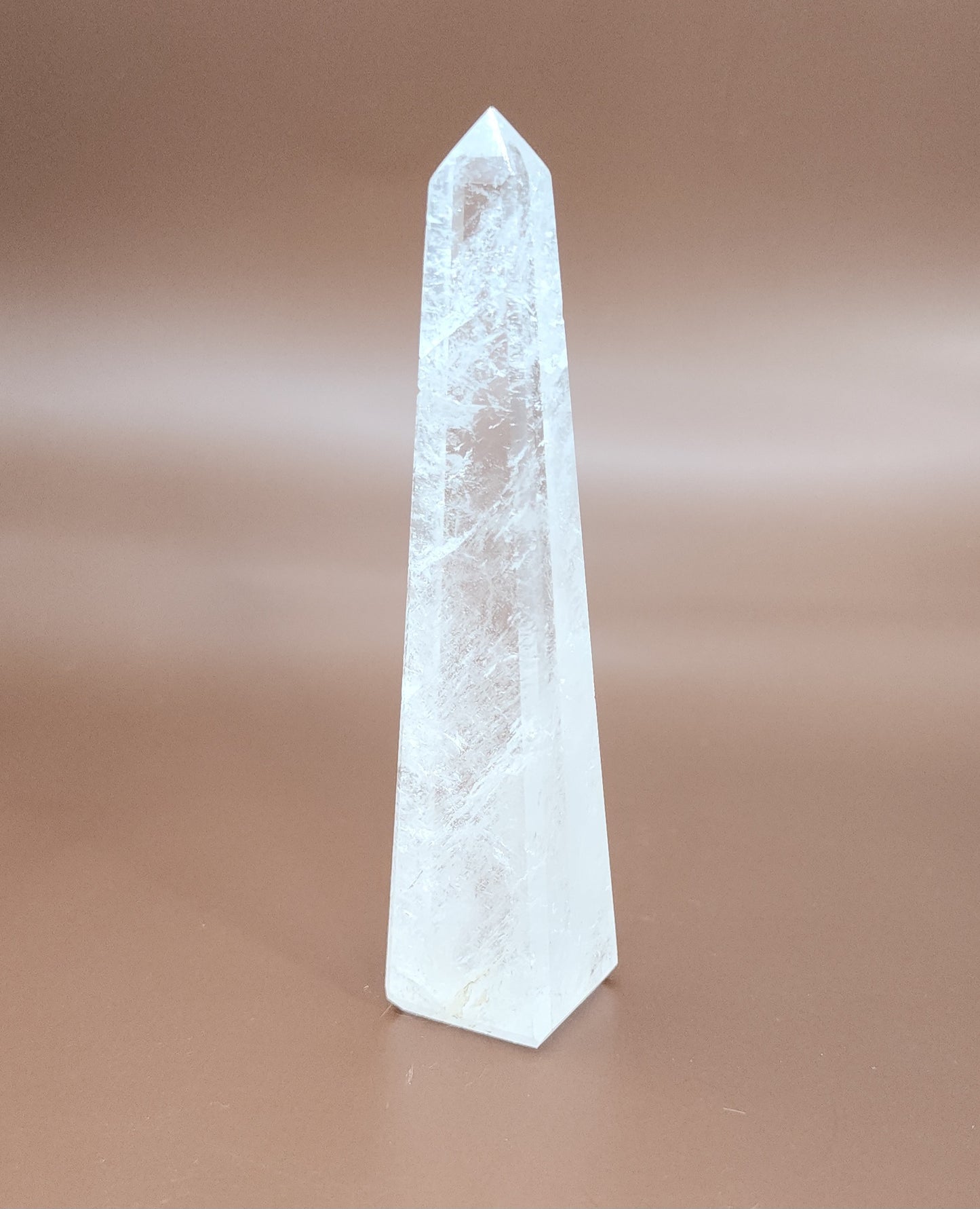 Clear Quartz Obelisk