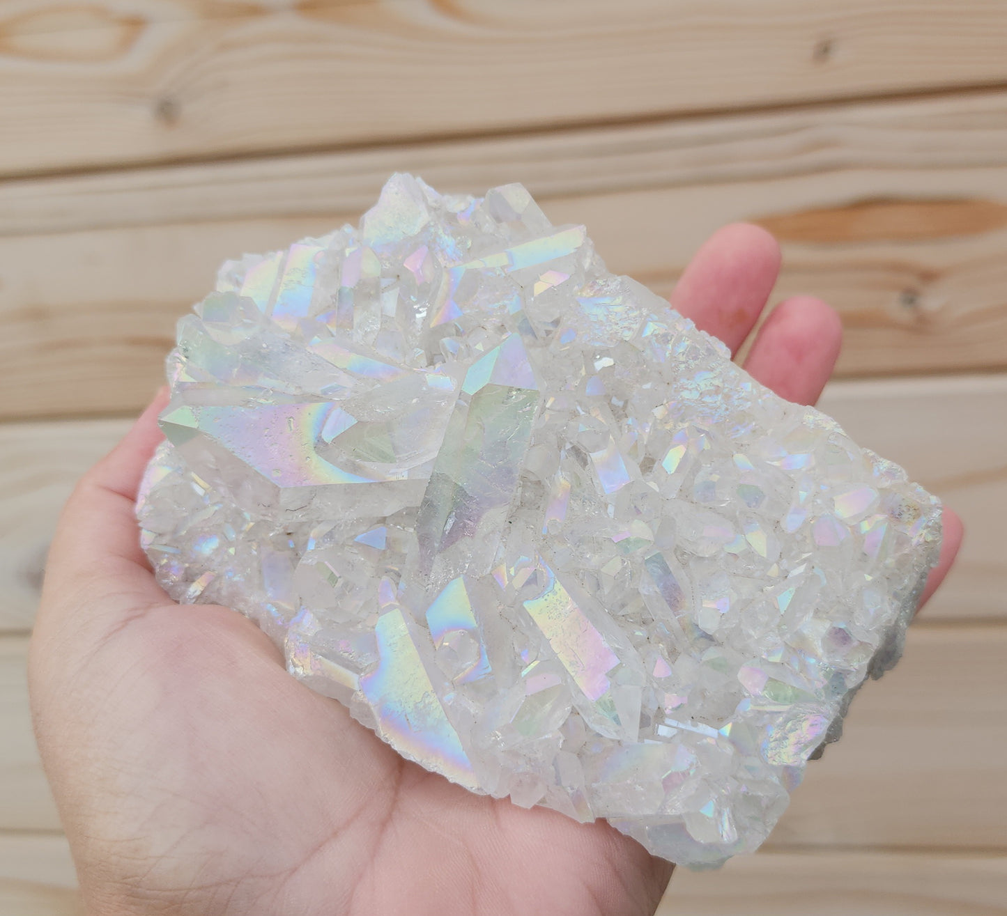 Angel Aura Quartz Cluster