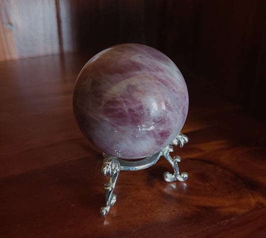 Madagascar Rose Quartz Sphere