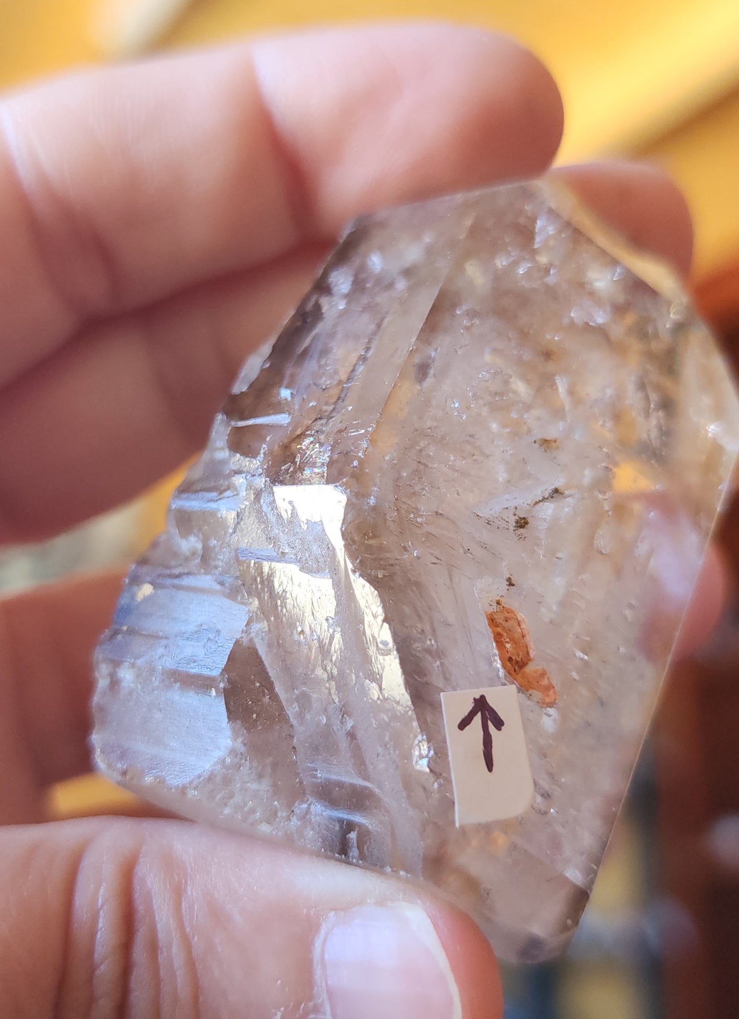 Enhydro Skeletal Quartz