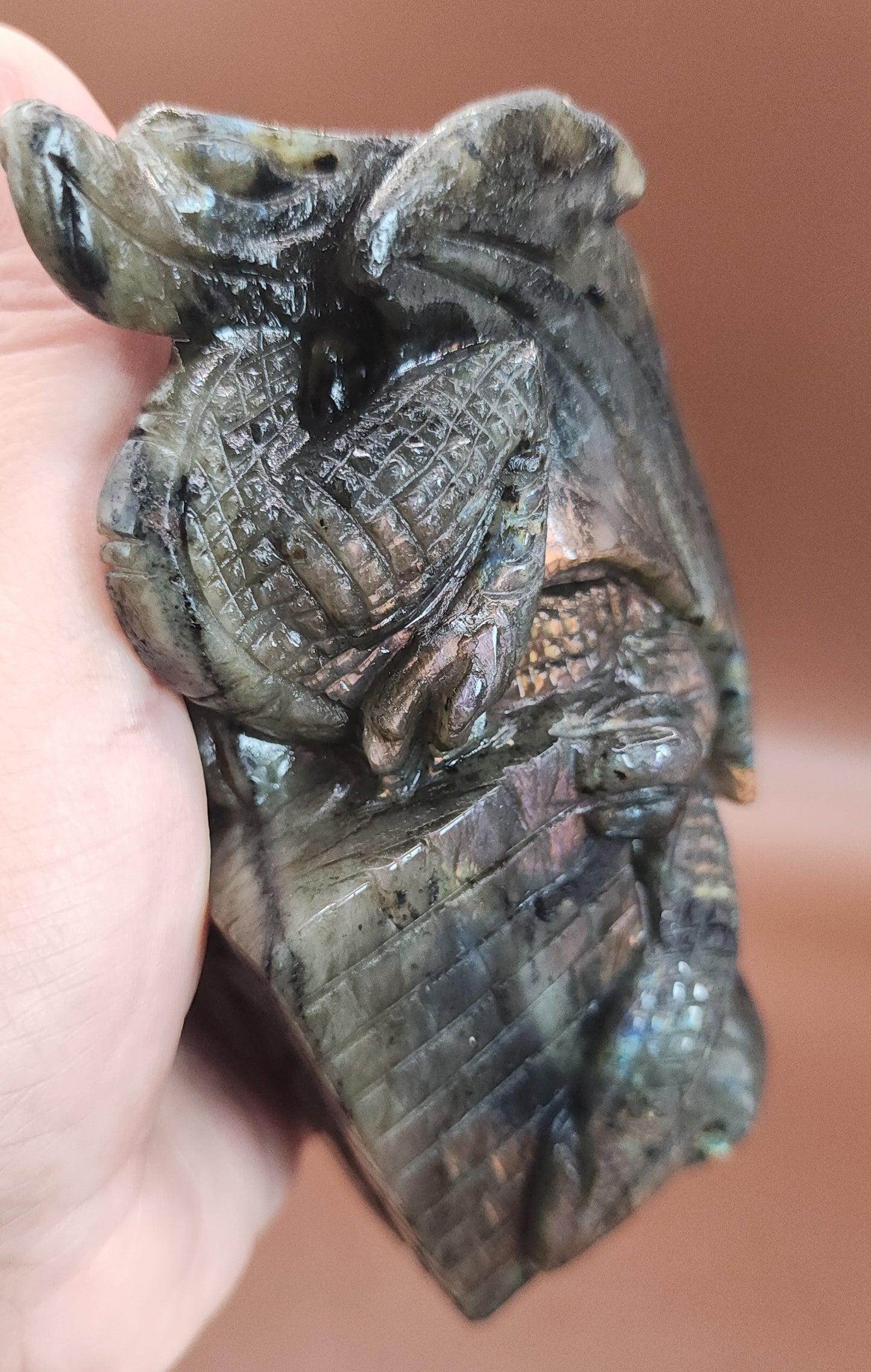 Labradorite Dragon