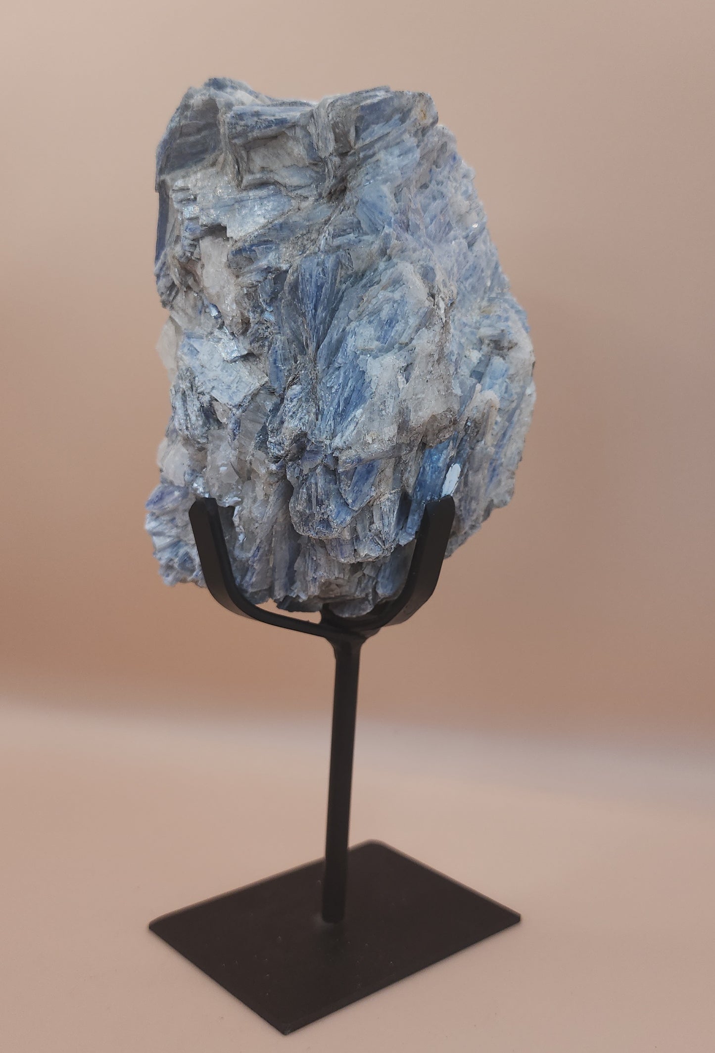 Kyanite, Clear & Smoky Quartz Specimen
