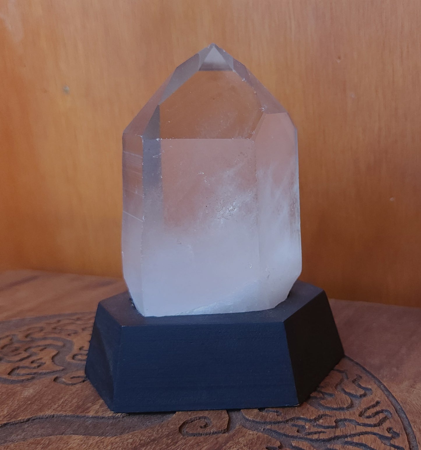 Clear Quartz Point With Base
