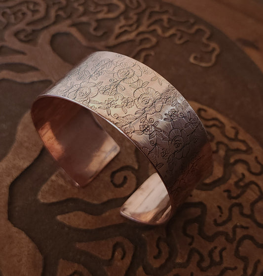 "Rosie" Copper Cuff Bracelet