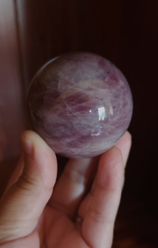 Madagascar Rose Quartz Sphere