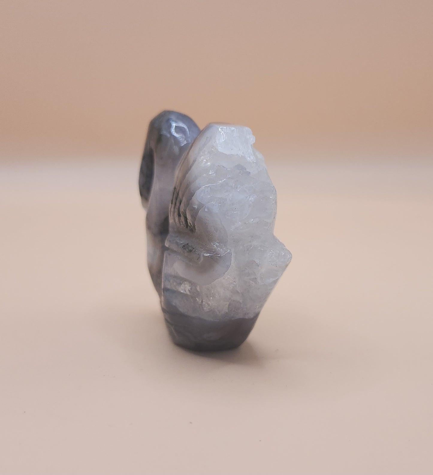 Moss Agate Swan