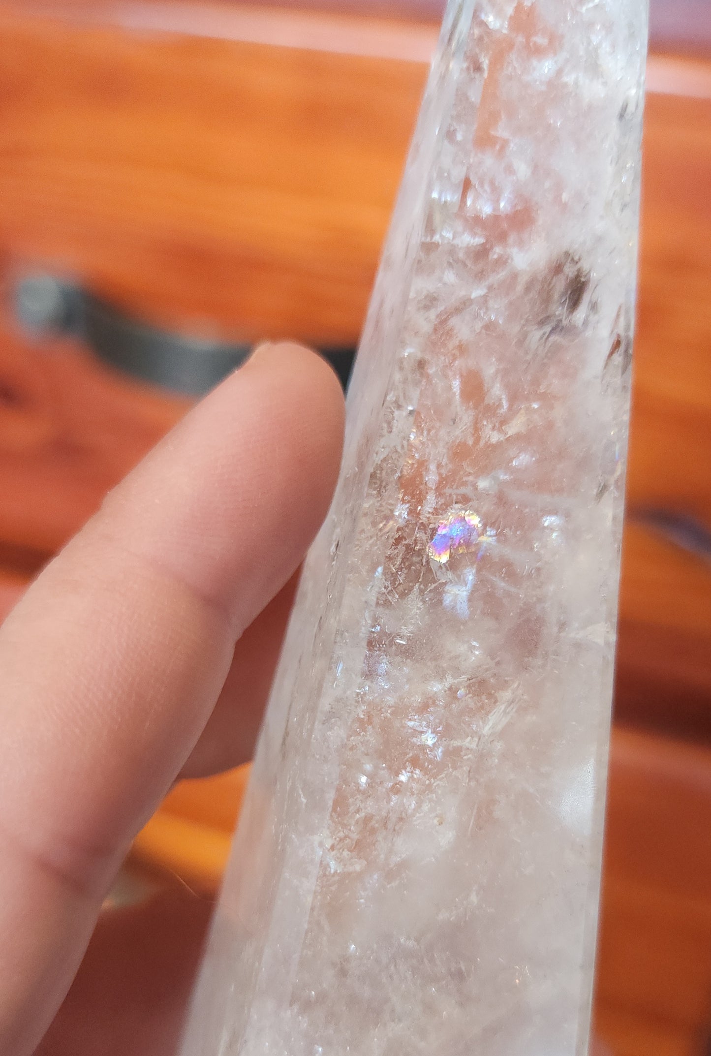 Clear Quartz Obelisk