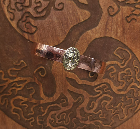 Soleil Copper & Brass Cuff