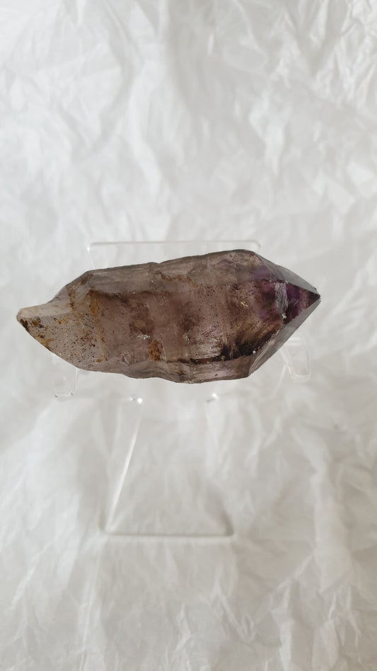 Shangaan Smoky Amethyst Elestial Scepter Enhydro