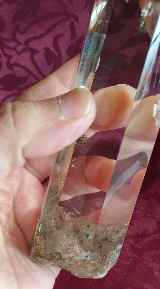 Smoky Garden Quartz Tower